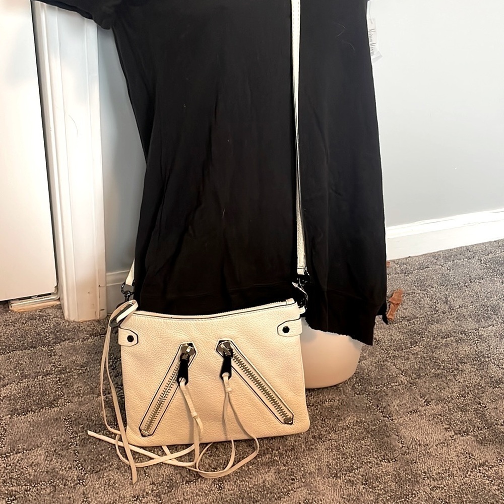 Rebecca Minkoff‎ crossbody zipper bag cream - Picture 2 of 8